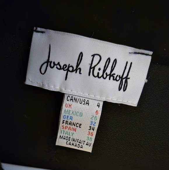 Designer: Joseph Ribkoff zip up 3/4 sleeve jacket sz 4 ladies - Picture 3 of 6